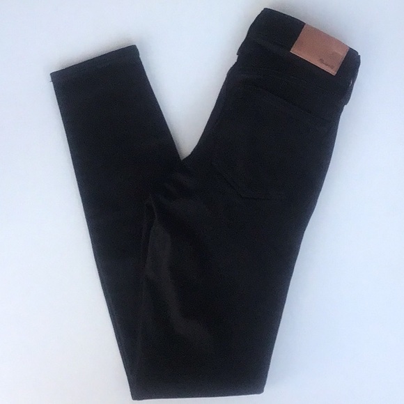 Madewell 8” skinny skinny black jeans 25 - Picture 16 of 16